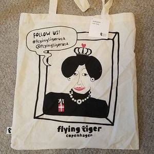 Flying Tiger Copenhagen Tote Bag